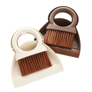 Small Cleaning Brush and Dustpan Set Table Desktop Sweeper Hand Mini Broom and Dustpan Set