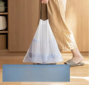 Small Garbage Bags Suitable for Offices Bedrooms and Bathrooms Unscented White High Kitchen Garbage Bags