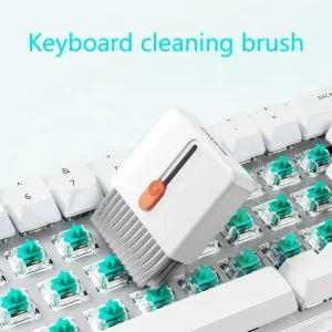 Small Mobile Phone Cleaning Brush Keyboard Cleaning Tool Plastic Handle Multifunctional Cleaning Brushes