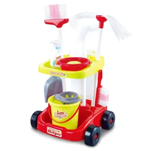 Small Plastic Household Cleaning Set Brushes Tools Accessories for Baby