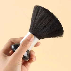 Soft Black Cleaning Hair Brush Stylist Barber Hair Hairbrush Face Shaving Hair Removal Nail Neck Duster Brush
