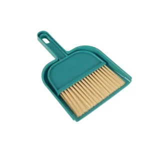 Soft Bristle Portable Small Broom Mini Broom and Dustpan Set Keyboard Cleaning Brush for Office Car Dorm Room Pet