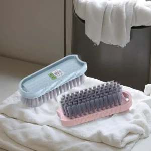 Soft Bristle Shoe Laundry Brushes Long Handle Household Cleaning Board Harmless for Clothing Shoes