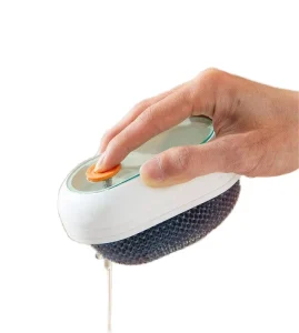 Soft Bristled Eco Friendly Handheld Plastic Liquid Shoe and Clothing Cleaning Brush Set for Household Use