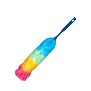 Soft Dusting Brush Large Rainbow Static Duster Cleaner Electrostatic Feather Duster