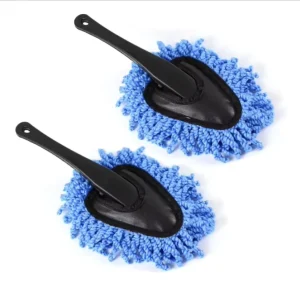Soft Microfiber Car Dash Duster Brush Mini Multi Functional Car Cleaning Brush for Interior Exterior