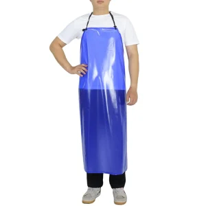 Soft PVC Apron Waterproof Anti Fouling Kitchen Restaurant Cafe Work Apron
