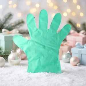 Soft TPE PVC Outer Disposable Gloves Flexible Medium Thickness Waterproof Eco-Friendly Heat Resistant Smooth Texture