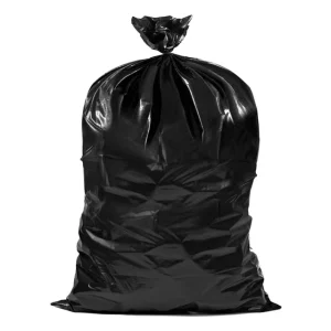 Soft Touch Low Noise Mesh Trash Bags 8-10 Gal Disposable PE Gravure Printed for Library Hospital Quiet Zones