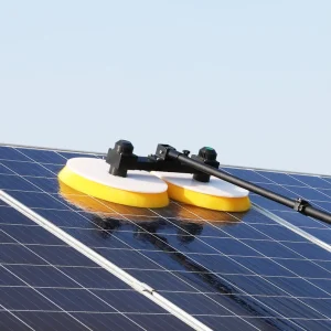Solar Panel Cleaning Brushes Electric Photovoltaic Panel Cleaning Tool Brush Solar Panel Cleaning Equipment