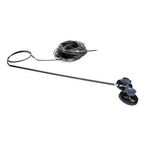 Solar Panel Cleaning Dual head Brushes Included 50m Water Pipe and Long Telescopic Rod of Different Size