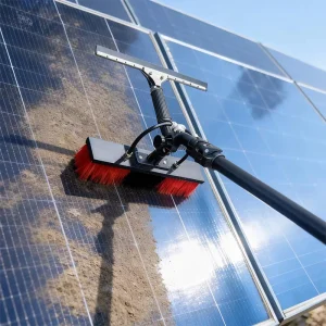 Solar Panel Cleaning Machine Telescopic Water Fed Pole Brush