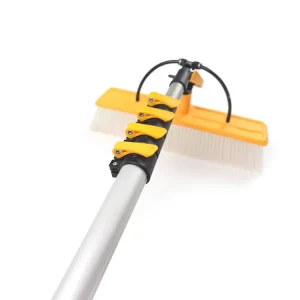 Solar Panel Poles Telescopic Aluminum Handle Handheld Window Cleaning Tool Water Fed Household Cleaning Accessories