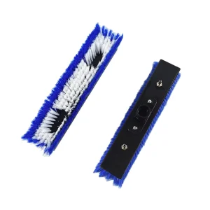 Solar Panel Water Flow Through Wash Brush Roof Cleaning Tool with Telescopic Pole and High Performance Car Wash Brushes