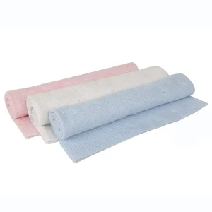 Solid Color Recycled Cotton Nonwoven Fabric Floor Dust Cleaning Cloth