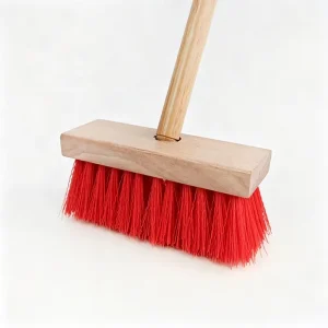 Solid Wood Deck Scrub Brush Factory Direct Fiber Scrubber Bristles Sturdy Dirt Removal Hand Design Cleaning Brushes Yellow PP