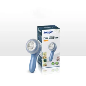 Sonifer SF 9559 Battery Operated Lint Remover Three Blade Cutter Head Electric Clothing Lint Remover