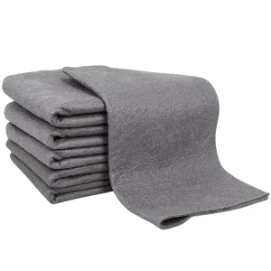 South Korean Thickened Microfiber Magic Cloth No Watermark for Glass & Daily Stainless Cleaning Quick Dry Square Towel