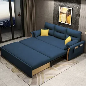 Space-Saving Living Room Sofa Bed with Storage