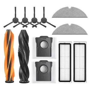 Spare Parts Replacements Accessory Kit for Dreame D20 Plus Robot Vacuum Cleaner Mop Dust Bags Hepa Filters Main Brush Side Brush