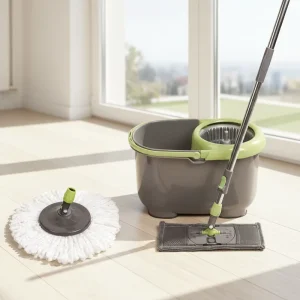 Spin Mop 360 Bucket Household Cleaning Supplies Mops and Brooms Microfiber Floor Flat Mop With Bucket