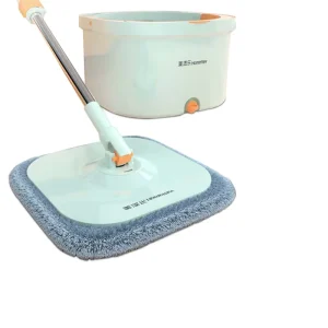 Spin Mop Replacement Floor Cleaning Tools with Bucket Spinning Mops Head