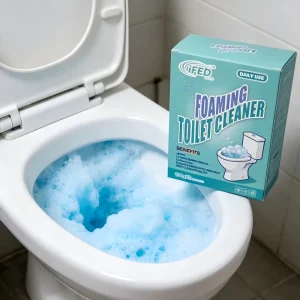 Splash Foam Toilet Bowl Cleaner Powder Magic Foaming Powder for Deep Stain Removal