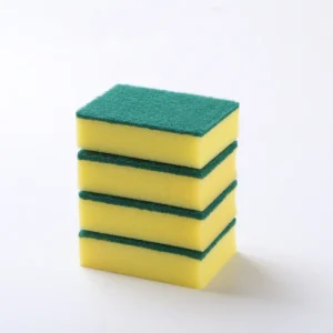 Sponge Scouring Pad Rectangle Sponges for Dishes Cleaning Dish Washing Scrubber Kitchen Washing Brush
