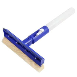 Spray Bottle Squeegee with Sponge Head Rubber Wiper Blade for Car Windshield Shower Doors Glass All Purpose Tool