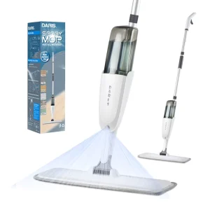 Spray Mop with Water Tank and Microfiber Flat Mop Head for Household Cleaning