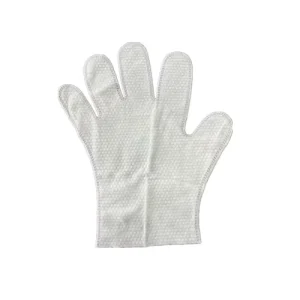 Spunlace Nonwoven Disposable Cleaning Gloves for Adult Patients Household & Hospital Use Model Gl002 19.5×27 Size