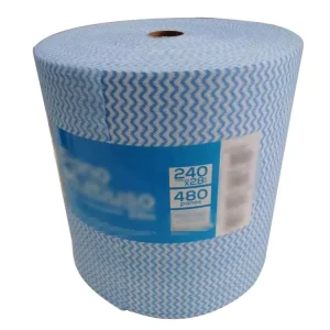 Spunlace Nonwoven Disposable Lint Free Wipes for Home Appliance Cleaning 35gsm