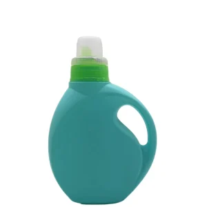 Square Plastic 800ml 1L 1.3L 2L Drums Lid 2KG Liquid Laundry Detergent Bottle Square Shape Various Sizes