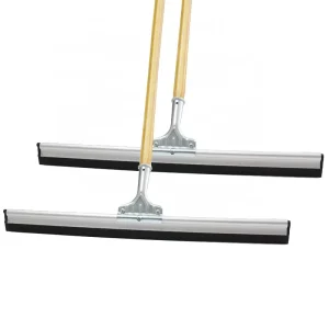 Squeegee 55cm Rubber Blade Scraper Stainless Steel Plastic Cleaning Indoor Outdoor Floors Glass Marble Wood Surfaces