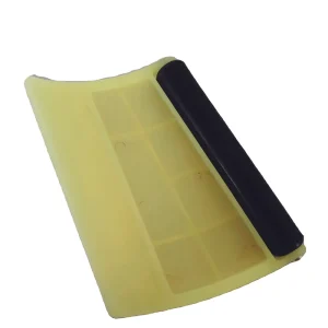 Squeegee with Silicon Rubber Roller Vinyl Car Wrapping Tool Film Wrap Squeegee