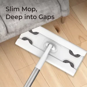 Squeeze Flat Mop Telescopic Handle for Floor Cleaning Household Plastic Mop Accessories Disposable Non Woven Wet Dry Mop Pads