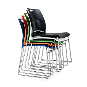 Stackable PP Plastic Chair for School Training and Events Colorful Sturdy