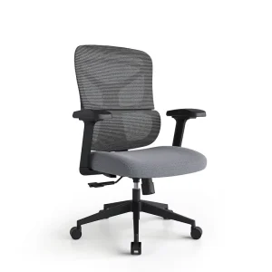 Staff Chair Mid Back Design Height Adjustable Swivel Back Support Luxury Office Reception Desk Chair Modern