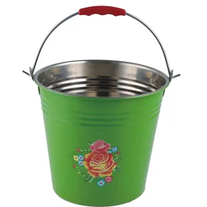 Stainless Steel Bucket with Handle