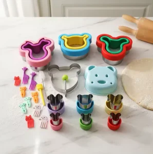 Stainless Steel Cake Stand Customized Color Reusable Fun Shaped Cookie Cutter Heat Resistant Oven Safe Gift Box Packaging