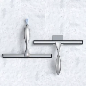 Stainless Steel Cleaning Squeegee Window Squeegee Wiper Squeegee All-Purpose Shower Squeegee Window Cleaner