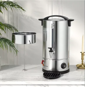 Stainless Steel Commercial Water Boiler Milk Tea Kettle Water Urn 8/10/12/15/25/35/45L