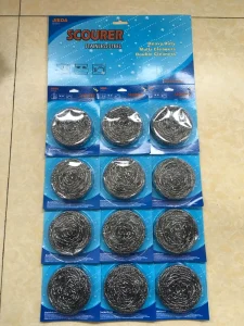 Stainless Steel Dish Scouring Pads Kitchen Cleaning Tools Accessories Sponges & Scouring Pads