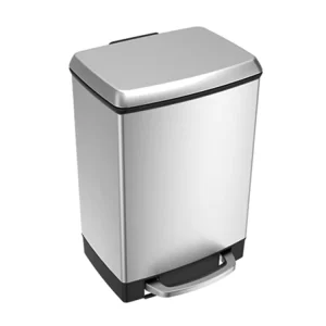 Stainless Steel Finger proof Oil Waste Bin 6L/12L with Pedal