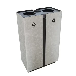 Stainless Steel Foreskin Outdoor Courtyard Scenic Area Garbage Bin Community Municipal Classification Garbage Bin