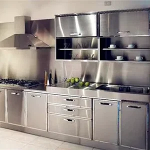 Stainless Steel Kitchen Cabinet Set
