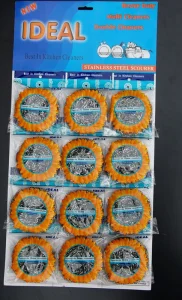 Stainless Steel Kitchen Cleaning Scourer Price on Sponges & Scouring Pads