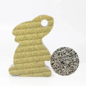 Stainless Steel Lightweight Rabbit Shape Sponge Scrubber Non Scratch High Water Absorption Anti Ultraviolet Scouring Pad