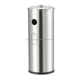 Stainless Steel Mini Waste Bin for Batteries for Battery Disposal Collection Waste Bin Battery Collection Bin