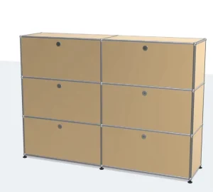 Stainless Steel Modular Combination Cabinet Bedroom Chest of Drawers Living Room Sideboard
